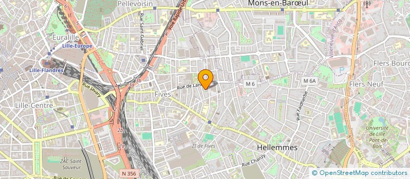 localisation de l'entreprise MONSIEUR MAHAMAT KELLE KOSSO à LILLE