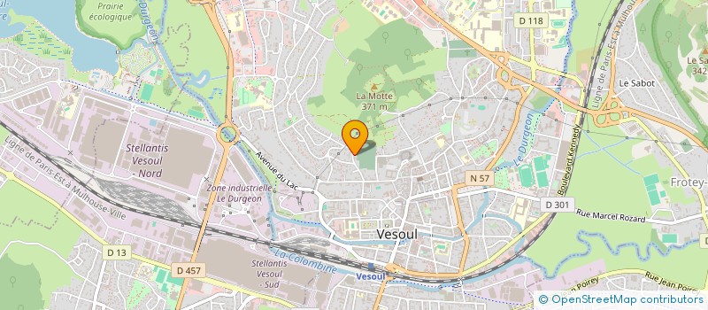 localisation de l'entreprise MONSIEUR MAHAMAT MAHAMAT  VESOUL