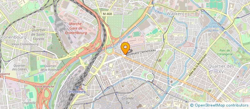 localisation de l'entreprise MONSIEUR MAHAMAT MOUBARAK à STRASBOURG