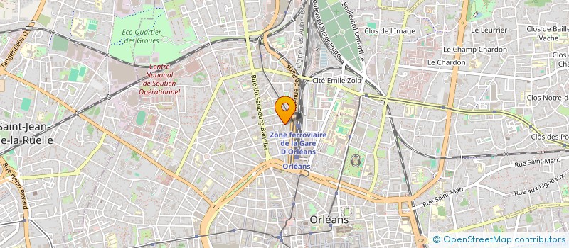 localisation de l'entreprise MONSIEUR MAHAMAT OUMAR à ORLEANS