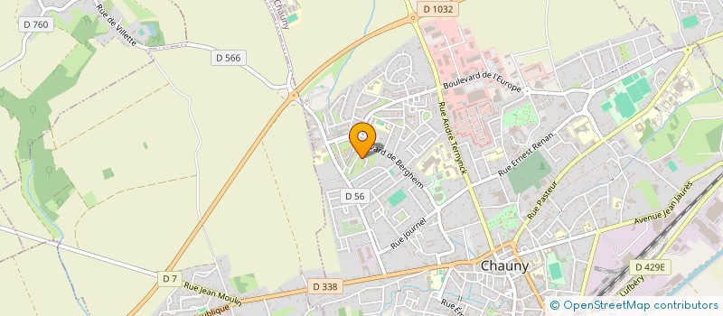 localisation de l'entreprise MONSIEUR MAHAMAT YAYA ABDALLAH  CHAUNY