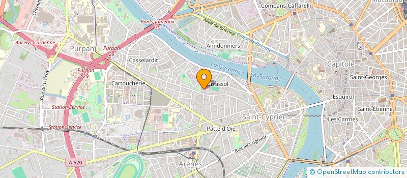 localisation de l'entreprise MONSIEUR MAHAMAT YOUNOUS ABDELKADER  TOULOUSE