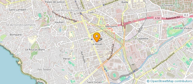 localisation de l'entreprise MONSIEUR MAHAMBE TAMBOURA  MARSEILLE