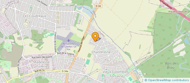 localisation de l'entreprise MONSIEUR MAHAMED DOUKOURE  CHELLES