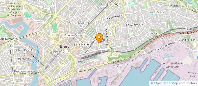 localisation de l'entreprise MONSIEUR MAHAMED FOFANA à BREST
