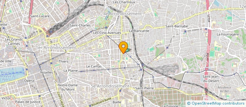 localisation de l'entreprise MONSIEUR MAHAMMED BOUCHIHA  MARSEILLE
