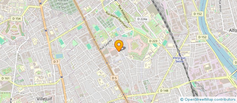 localisation de l'entreprise MONSIEUR MAHAMO TANDIANG à VITRY-SUR-SEINE