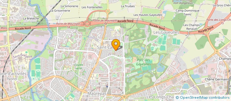 localisation de l'entreprise MONSIEUR MAHAMOUD ALEEL DUGSIYE  RENNES