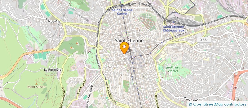 localisation de l'entreprise MONSIEUR MAHAMOUD MOHAMED ADEN à SAINT-ETIENNE