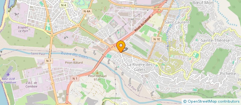 localisation de l'entreprise MONSIEUR MAHAMOUDOU SOUFFOU  LE PORT