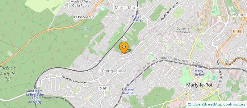 localisation de l'entreprise MONSIEUR MAHAMOUT ISSA TERDA MAHAMAT  L'ETANG-LA-VILLE