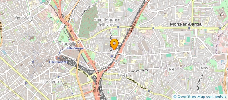 localisation de l'entreprise MONSIEUR MAHANDRINANDRIANINA RANDRIANASOLO à LILLE
