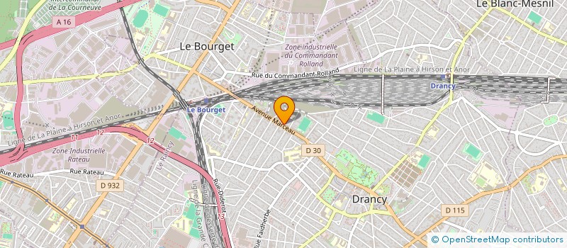 localisation de l'entreprise MONSIEUR MAHASELVAN MURUGESU  DRANCY