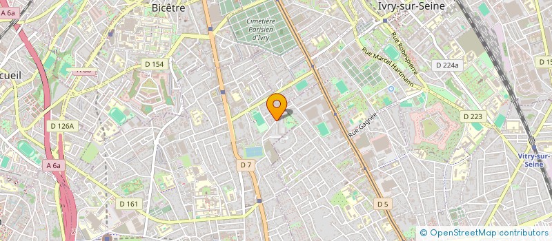 localisation de l'entreprise MONSIEUR MAHAZ HAMEED  VILLEJUIF