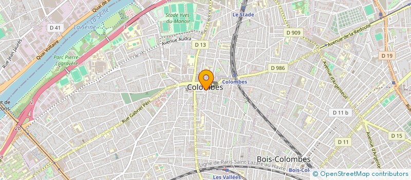 localisation de l'entreprise MONSIEUR MAHBOOB SULTAN à COLOMBES