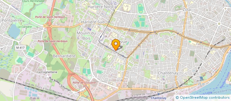 localisation de l'entreprise MONSIEUR MAHBUB AHMADI à NANTES