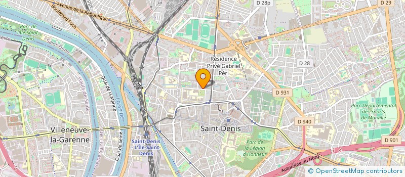 localisation de l'entreprise MONSIEUR MAHBUB AHMED  SAINT-DENIS