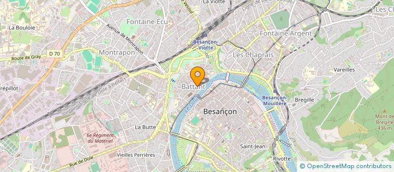 localisation de l'entreprise MONSIEUR MAHBUBUR REHMAN SADIK  BESANCON