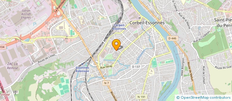 localisation de l'entreprise MONSIEUR MAHDI ABOUBAKR YAHYA à CORBEIL-ESSONNES