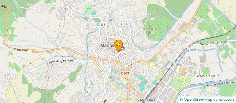 localisation de l'entreprise MONSIEUR MAHDI ADEBIBE à MANOSQUE