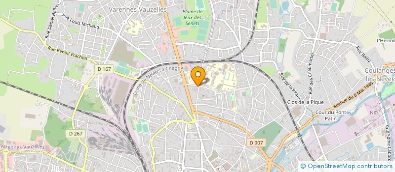 localisation de l'entreprise MONSIEUR MAHDI ALIMI à NEVERS