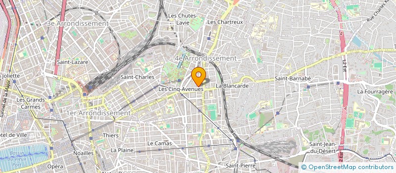 localisation de l'entreprise MONSIEUR MAHDI ALLAB à MARSEILLE