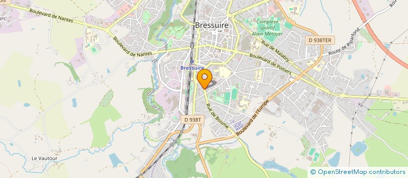 localisation de l'entreprise MONSIEUR MAHDI ASADI  BRESSUIRE