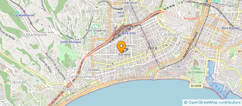localisation de l'entreprise MONSIEUR MAHDI AYARI à NICE