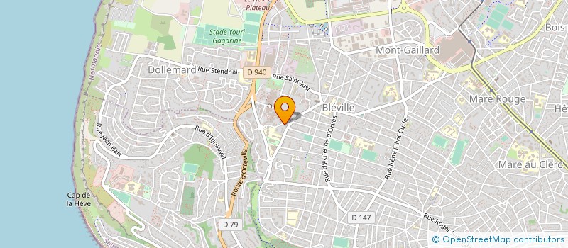 localisation de l'entreprise MONSIEUR MAHDI BENOTHMEN  LE HAVRE