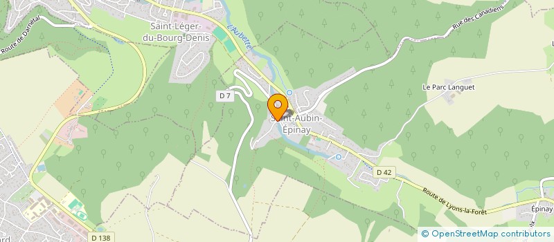 localisation de l'entreprise MONSIEUR MAHDI BERKACHE  SAINT-AUBIN-EPINAY