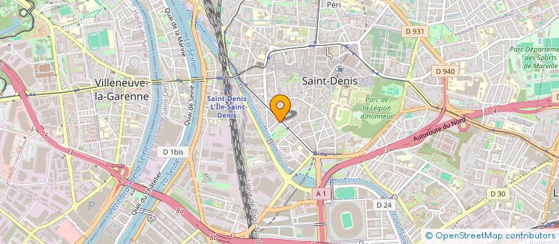 localisation de l'entreprise MONSIEUR MAHDI BERKOUK  SAINT-DENIS