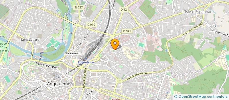 localisation de l'entreprise MONSIEUR MAHDI BEZETOUT à ANGOULEME