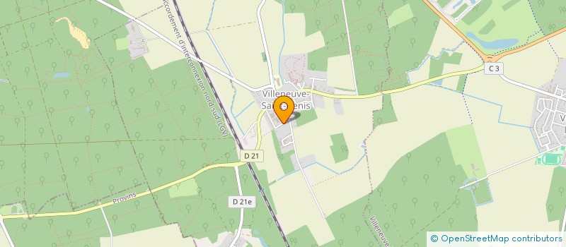 localisation de l'entreprise MONSIEUR MAHDI BOUARABA  VILLENEUVE-SAINT-DENIS