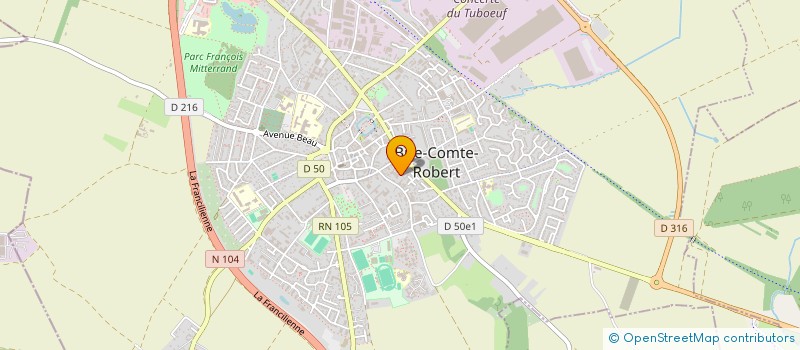 localisation de l'entreprise MONSIEUR MAHDI CHARFA à BRIE-COMTE-ROBERT