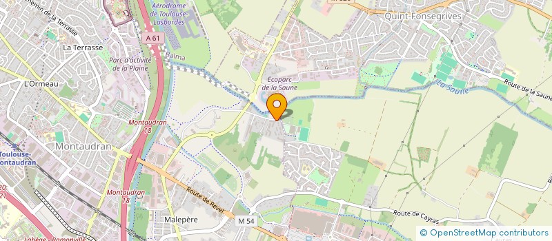 localisation de l'entreprise MONSIEUR MAHDI CHERFAOUI  TOULOUSE