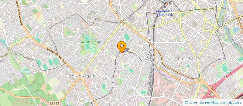 localisation de l'entreprise MONSIEUR MAHDI CHERNI à MONTPELLIER