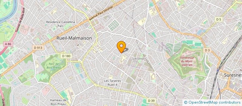 localisation de l'entreprise MONSIEUR MAHDI DALLI à RUEIL-MALMAISON