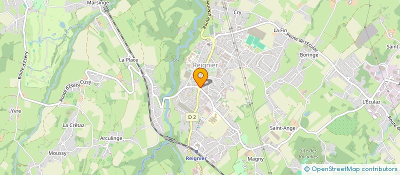 localisation de l'entreprise MONSIEUR MAHDI DIBOUNE à REIGNIER-ESERY