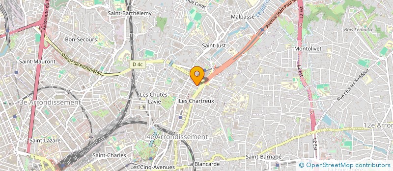 localisation de l'entreprise MONSIEUR MAHDI DOUFANI  MARSEILLE