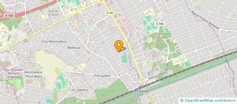 localisation de l'entreprise MONSIEUR MAHDI FERCHICHI à VILLEPINTE