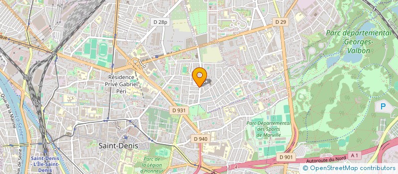 localisation de l'entreprise MONSIEUR MAHDI FOURTI  SAINT-DENIS