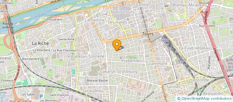 localisation de l'entreprise MONSIEUR MAHDI GHNAINIAE  TOURS