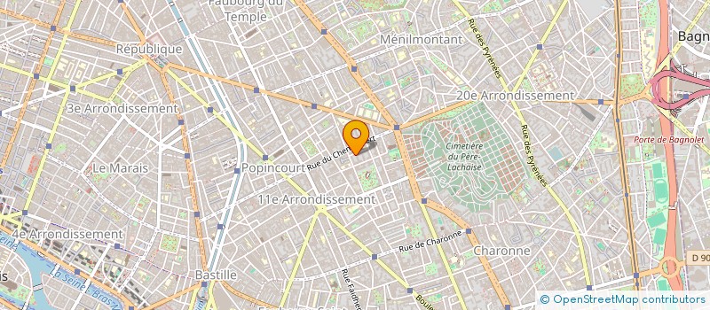 localisation de l'entreprise MONSIEUR MAHDI HAMMA  PARIS