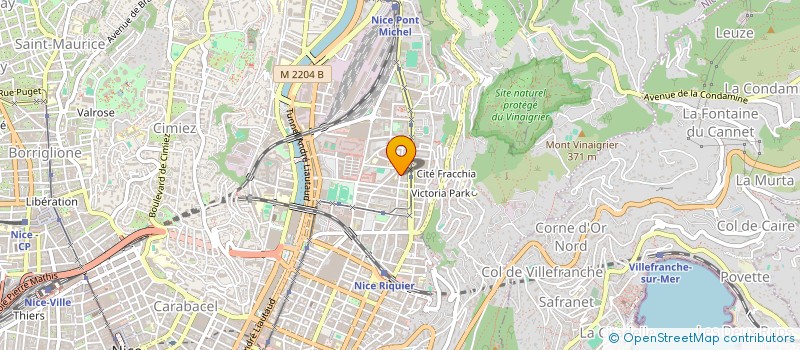 localisation de l'entreprise MONSIEUR MAHDI KAIBI à NICE