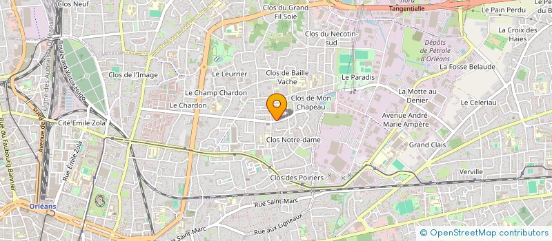 localisation de l'entreprise MONSIEUR MAHDI KAMOUN à ORLEANS
