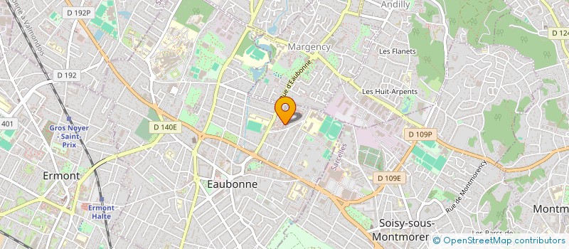localisation de l'entreprise MONSIEUR MAHDI LADLI à EAUBONNE