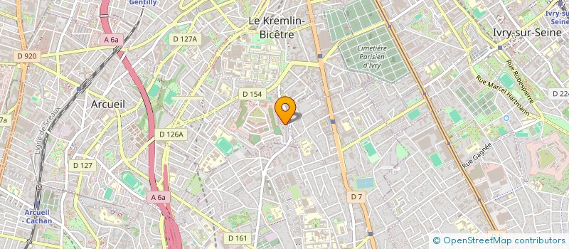 localisation de l'entreprise MONSIEUR MAHDI LAOUAR à LE KREMLIN-BICETRE