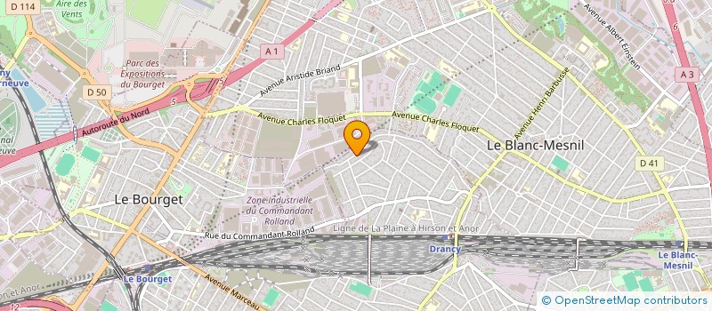 localisation de l'entreprise MONSIEUR MAHDI LARBAOUI  DRANCY