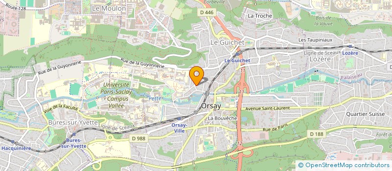 localisation de l'entreprise MONSIEUR MAHDI LATRECHE à ORSAY