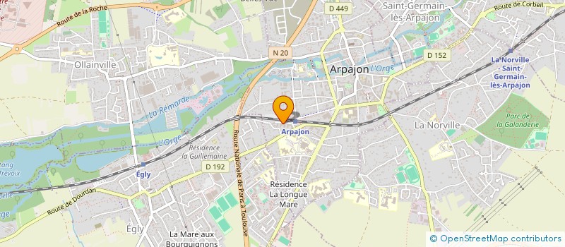 localisation de l'entreprise MONSIEUR MAHDI MSALLEM à ARPAJON